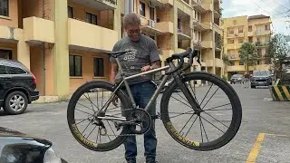Shedding a few grams for a made to measure metal bike