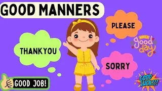 Good Manners for kids| english learning video for kids| Train your Brain