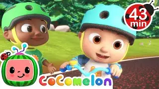 🎶 JJ’s Tricycle Adventure 🚲 + More | Cocomelon  | Moonbug Kids - Learning Song Loops