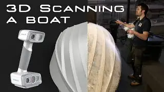 3D Scanning A Boat Hull with the EinScan H 3D Scanner | Scanning the Stapley Hull