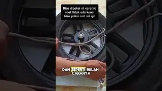 Cara pasang Ban Motor menggunakan Tali