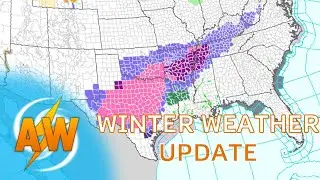 Major Ice Storm ongoing across the Southern US