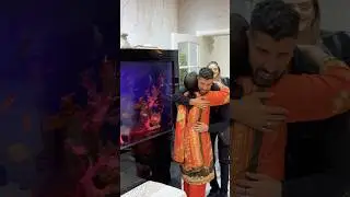Welcome back home 🥰 #shortsvideo #welcome #mother #maa #shorts #pakistani #indian #desi