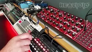Behringer Neutron Berlin School with Korg Volca's, [Healioid]