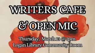 Helicon West Presents Writers Cafe & Open Mic
