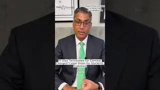 F1 Visa Revoked Due to Criminal Charges: Legal Steps for Students Explained | NYC Immigration lawyer