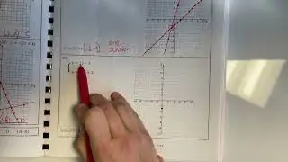 Решение систем уравнений графическим методом #2