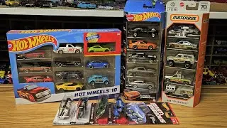 Fast and Furious 5-Pack, THE BEST 10-Pack, and more Hotwheels finds!