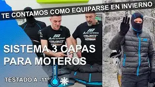 TE CONTAMOS QUE ES EL SISTEMA 3 CAPAS, PARA EQUIPARTE PARA EL INVIERNO EN MOTO Y QUE COMPRAR.