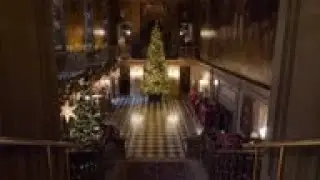 Christmas opulence as aristocrats throw open house
