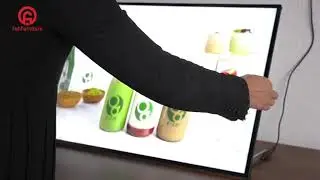 How to hang the led poster frame lightbox to wall or glass