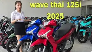 Honda Wave th&aacute;i 125i ,Gi&aacute; Xe Wave th&aacute;i 2025 Hấp dẫn C&oacute; g&oacute;p | Mỹ motor