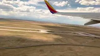 Denver Departure Take Off view of the front￼ ￼range Rocky Mountains