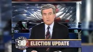 CBS News Campaign 98 Election Update - 8PM EST - November 3rd, 1998
