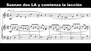 Lecciones de Entonaci&oacute;n 2. F&eacute;lix Sierra