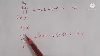 ثاني متوسط منهج جديد/ المضارع التام/ يونت الاول