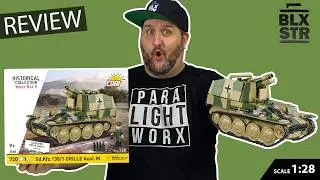 720 Teile Panzergeschichte – COBI-2665 Sd.Kfz. 138/1 Grille Ausf. M | REVIEW