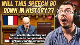 🇫🇷 Claude Malhuret&rsquo;s Epic Speech on Trump &ndash; Honest Reaction
