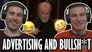 George Carlin - Advertising and Bullsh*t REACTION!! 😂😂