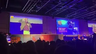 Chris Barrie explains how properly salute as Rimmer LIVE at Prague Comic-Con 2024