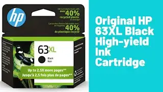 Ink Cartridge HP 63XL - Product Review #Shorts