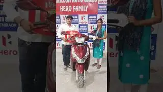 Hero Destini Prime 125cc scooter delivery #shorts #trending #hero #destini #herodestini125 #scooter