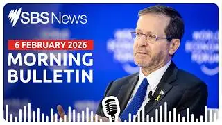 President Herzog immune from arrest in Australia | Morning News Bulletin 6 Feb 2026