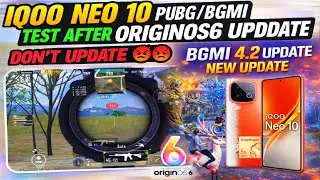 iQOO Neo 10 🔥 OriginOS 6 ke baad BGMI/PUBG Test | Live FPS Meter + Heat Check 😱 Ultra Settings?