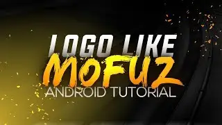 How to make clean flat logo /how to make logo like mofuz /make logo like mufuz /amazing tutorial art
