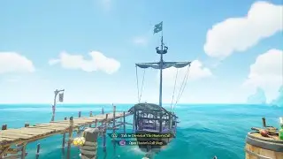Sea Of Thieves reaper brig thought our fishing sloop was an easy target
