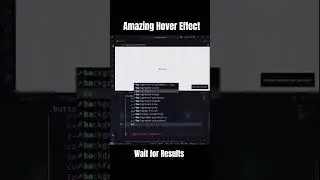 Hover Effect Button 