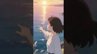 A child cleaning the beach #story  #morallesson #ghibli #moralstory #anime #moraltale