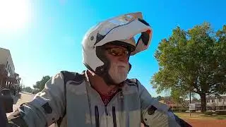 Motorcycle Grand Tour of Texas Stop , Gladewater Texas . Beautiful town.