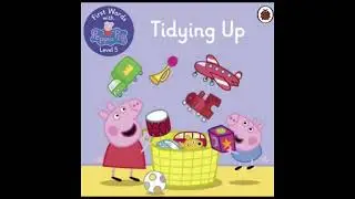 (Peppa pig tidying up | soundtrack 2-3 | pop up dinosaur book) 