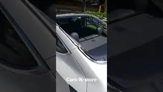 Tesla model 3 cracked rear window replaced #tesla #model3 #shorts