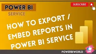 EMBED Power BI Reports into PDF || Beginners Guide to Power BI in 2024 #powerbi #powerbidesktop
