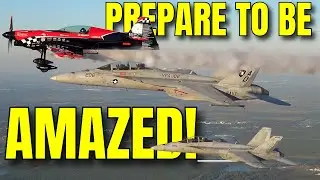 The Ultimate Air-to-Air Spectacle &ndash; Fighter Jets & Prop Aircraft in Action!