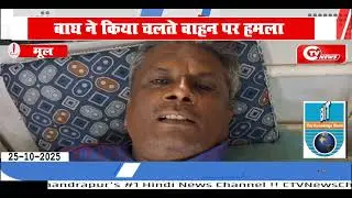 MUL | बाघ ने किया चलते वाहन पर हमला