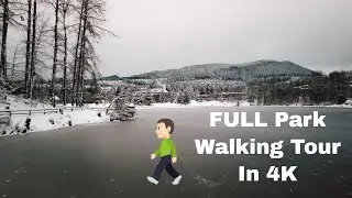 Walking Around Town Centre Park (Lafarge Lake) in the Snow