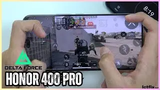 Honor 400 Pro Delta Force Gaming test | Snapdragon 8 Gen 3, 120 Hz Display