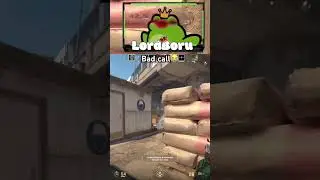 Неудачное решение😭 #counterstrike #csgo