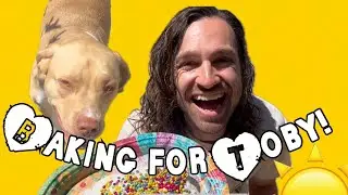 Baking a cake for my dog to cure your depression!! *VLOG*