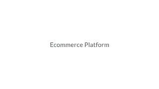 Ecommerce Platform Best Ecommerce Platform for Small Business Free Ecommerce Platform