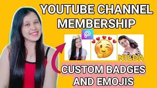 HOW TO CREATE MEMBERSHIP CUSTOM EMOJI'S & BADGES / CHANNEL JOIN BUTTON / USING PICSART TUTORIAL