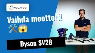 Onko Dyson SV28-imurisi heikko? Vaihda moottori! 🛠😱