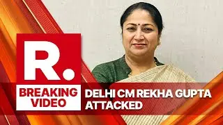 BREAKING: Delhi CM Rekha Gupta Attacked at her Residence during Jan Sunwai