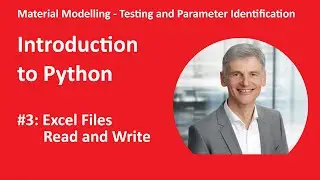 Intro Python - Excel Files: Read and Write