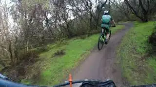 TBF 2020 MTB Race #2 - Lap 2 (aka me being passed by HS CAT1)