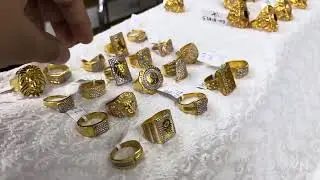 1 GRAM GOLD RING | 1 GRAM RINGS | RING | MENS RING | VITI | FINGER RING | DIAMOND RING | NAME RING