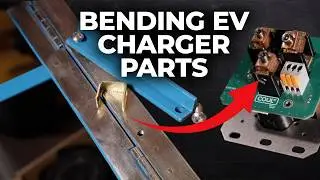 I Built a Mini Bending Brake to Build an EV Charger